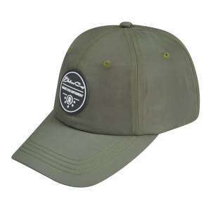6 Panel Baseball Cap with Rubber Badge