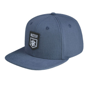 6 Panel Snapback Cap with Woven Label Badge