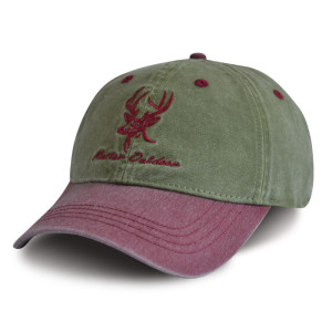 Custom washed embroidered dad hat
