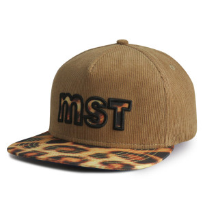 5 Panel Snapback Cap with Applique Embroidery Logo