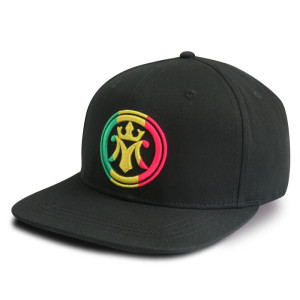 6 Panel Snapbacker Cap with 3D Embroidery Logo