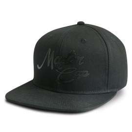 Custom 6-panel snapback cap with embossed logo