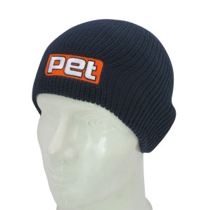 Knit Beanie with Embroidery logo