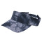 Tie-dyed fabrics visor with embroidery logo