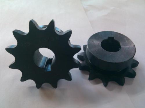 Roller Chain Sprocket 40B12T 5/8Hwith keyway and set screws Blackoxided