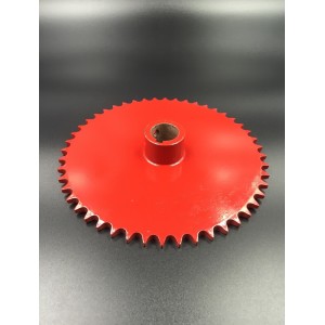 Roller Chain Sprocket 40C48T Red Painted