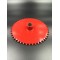 Roller Chain Sprocket 40C48T Red Painted