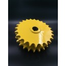 Special Agriculture Sprocket D80C-24H Yellow painted