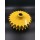 Roller Chain Sprocket D80C-24H Yellow painted