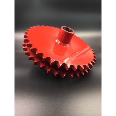 Special Agriculture Sprocket D60C-35H Red painted