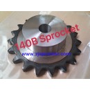 140B Martin Roller Chain Sprockets steel, C45 pilot bore