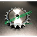40B JIS Roller Chain Sprockets steel, C45 pilot bore, teeth harden