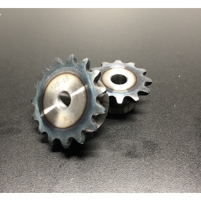 35B JIS Roller Chain Sprockets steel, C45 pilot bore