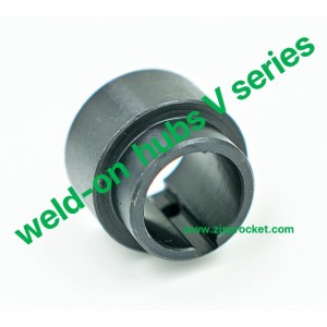 weld-on hubs V series Steel C45 Blackoxided