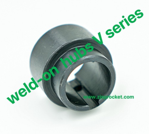 weld-on hubs V series Steel C45 Blackoxided