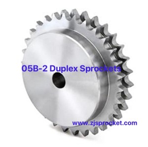 05B-2 British Standard Duplex Roller Chain Sprockets