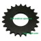 50A weld on roller chain sprockets  surface black oxided, fit fo V W X Y weld on hubs.