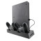 PS4/PS4 SLIM 2 in 1 New model Cooling Charging stand with LED