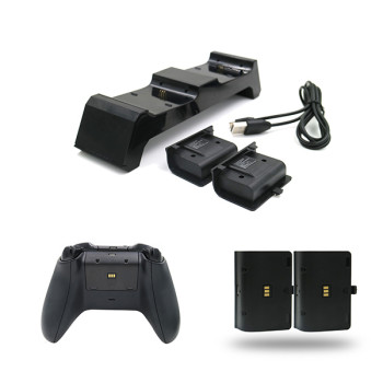 Xbox One Game Controller Charger USB Charging Dock With Two Rechargeable Battery Pack