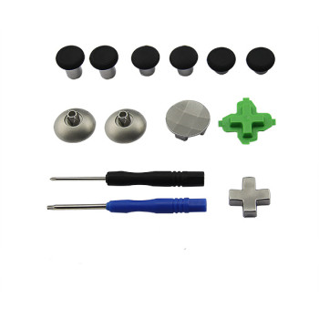 Xbox One Controller Metal Alloy Joystick Analog Thumbstick Button Replacement Part (11pcs)