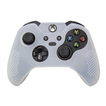 Xbox One Controller Soft Silicone Rubber Protective Skin Case Cover White