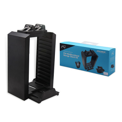 PS4 Multifunctional Storage Stand Kit With Charger Station