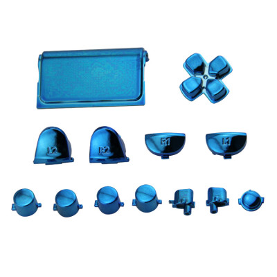 Chrome Full Button Sets Mod Kits for PS4 Controller(Assorted Color)