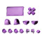 Chrome Full Button Sets Mod Kits for PS4 Controller(Assorted Color)