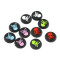 Skull Head Design Anti-slip Silicone Thumb Stick Grips Caps for Nintendo Switch - 5 Colors