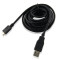 USB 2A Data Sync Charger Cable Cord For Smart Phones / PS4 - Black
