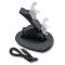 Dual Controller Power Charging Stand For PS4 Dualshok 4 Wireless Controller - Black