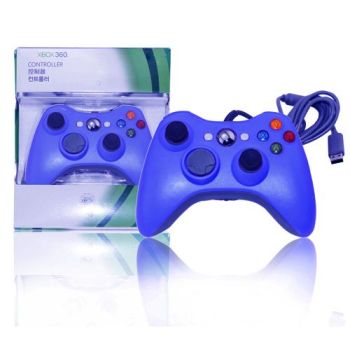 Xbox 360 Wired Controller Blue