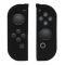 Nintendo Switch Gampad Handle Silicone Cover Skin Case Protector (Black)