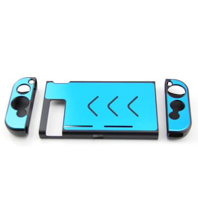 Nintendo Switch Console Full Aluminum Case （Light Blue）
