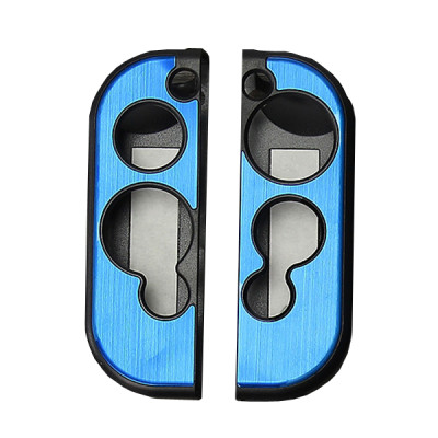 Aluminum Case Cover Protector For Nintendo Switch Grip Joy-Con Controller 7 Colors (Blue)