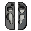 Aluminum Case Cover Protector For Nintendo Switch Grip Joy-Con Controller 7 Colors (Black)
