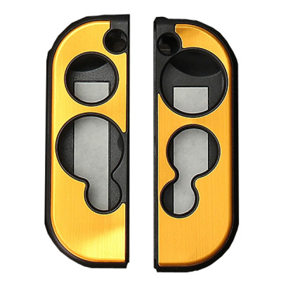 Aluminum Case Cover Protector For Nintendo Switch Grip Joy-Con Controller 7 Colors (Gold)