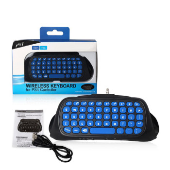 Wireless Keyboard for PS4 /PS4 SLIM /PS4 Pro Dual Shock 4 Gaming Controller