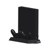 Multi-Function Charging Stand with Built-in Cooling Fans and USB HUB for PS4 Pro - Black