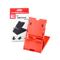Height Angle Adjustable Stand Holder Bracket Dock for Nintendo Switch Console (Red)