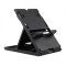 Height Angle Adjustable Stand Holder Bracket Dock for Nintendo Switch Console (Black)