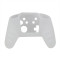 Silicone Skin Protective Case Cover for Nintendo Switch Controller(Transparent white)