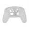 Silicone Skin Protective Case Cover for Nintendo Switch Controller(White)