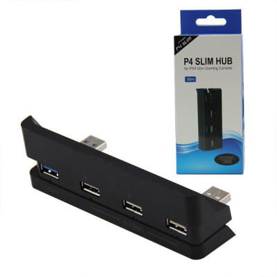 with 4 Port USB Hub for PS4  Gaming Console