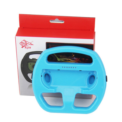 Racing Game Console Controller Steering Wheel Bracket For Nintendo Switch (Blue)