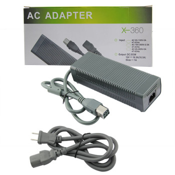 Xbox 360 Fat Console Charger Cord AC Adapter (PAL)