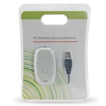 Xbox 360 Fat PC Wireless Gaming Receiver(White)
