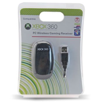 Xbox 360 Fat PC Wireless Gaming Receiver (Black)