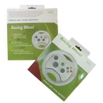 Xbox 360 Fat Gaming Racing Steering Wheel