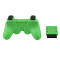 PS2 2.4G Wireless Game Gamepad Green